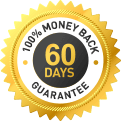 60 days money back guarantee