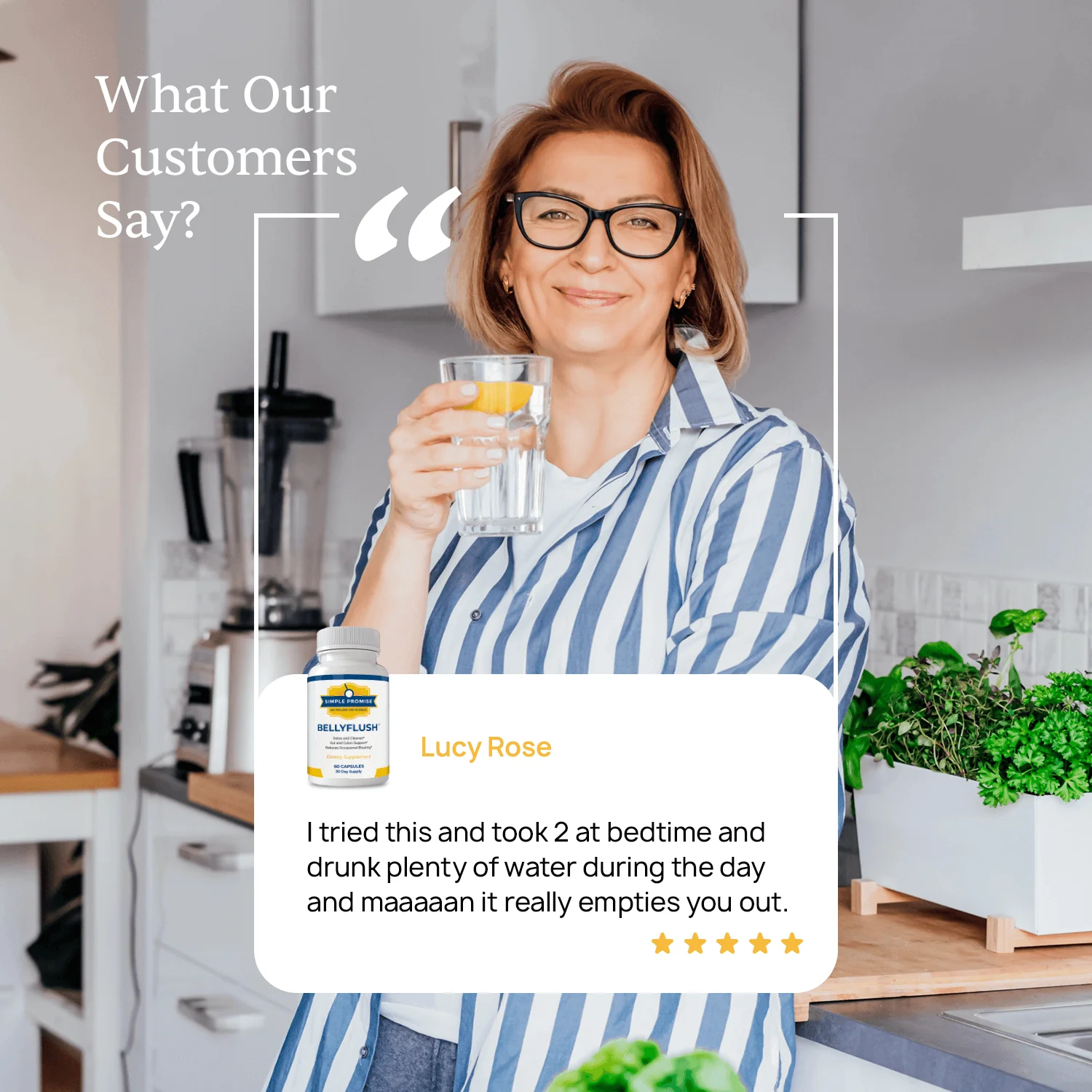 BellyFlush customer review