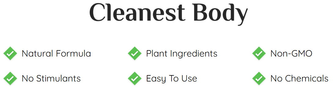 Cleanest Body Benefits