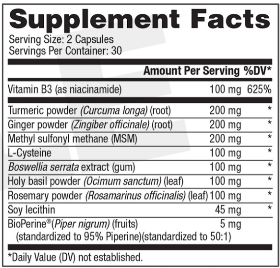 Joint N-11 Supplement Fact