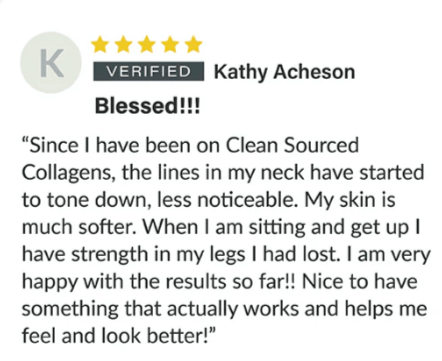Organixx Clean Sourced Collagen Customer Reviews